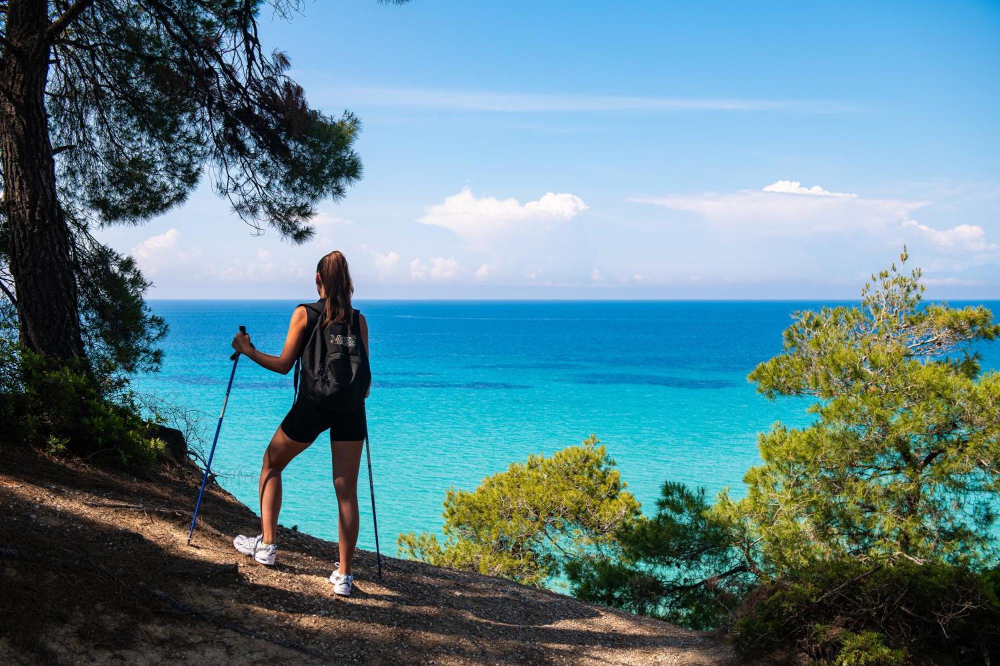 Simantro Resort Száni-part Kültér fotó Hiking in Crete
